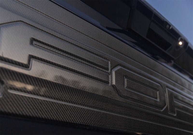 Ford Racing 21-24 Ford F150 Raptor Carbon Fiber Tailgate Panel - Gloss-Spoilers-Ford Racing