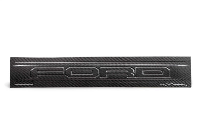 Ford Racing 21-24 Ford F150 Raptor Carbon Fiber Tailgate Panel - Gloss-Spoilers-Ford Racing