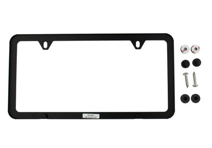 Ford Racing Ford Performance Slim License Plate Frame - Black Stainless Steel-License Frame-Ford Racing
