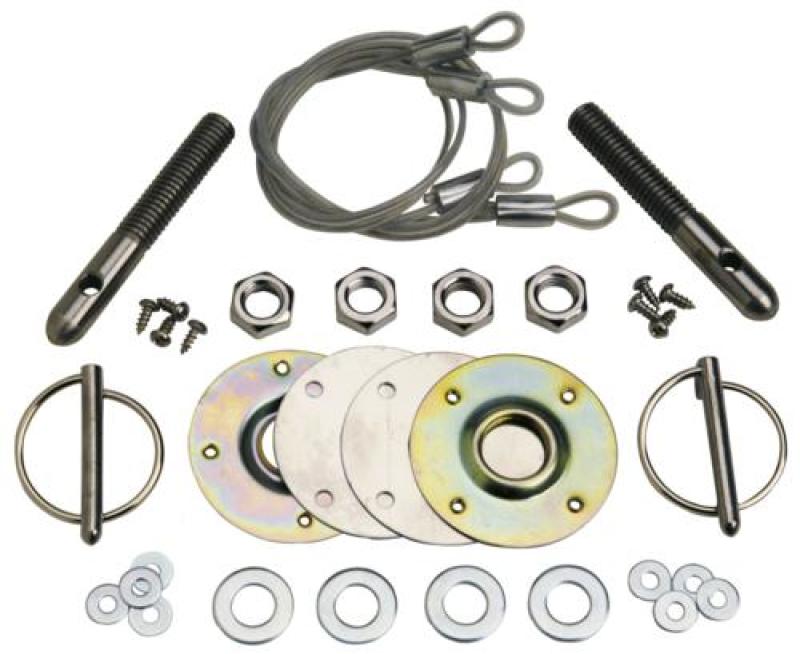 Ford Racing Hood Latch & Pin Kit-Hood Pins-Ford Racing