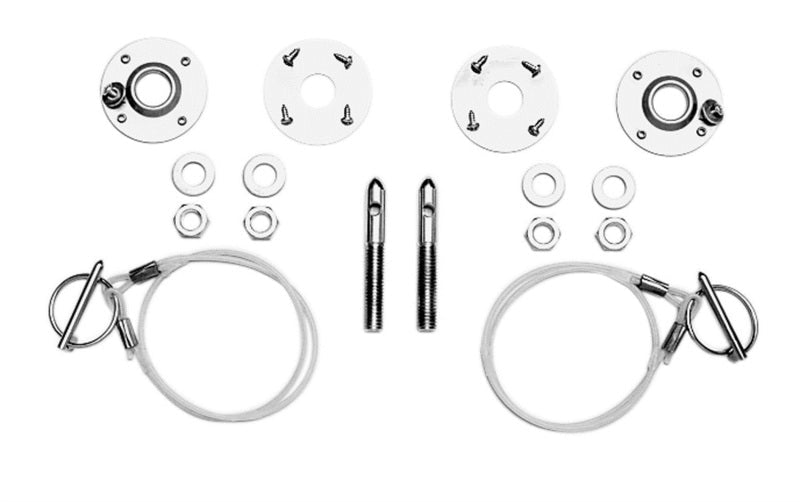 Ford Racing Hood Latch & Pin Kit-Hood Pins-Ford Racing