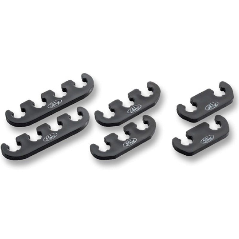 Ford Racing Wire Dividers 4 to 3 to 2 - Black w/ White Ford Logo-Hardware Kits - Other-Ford Racing