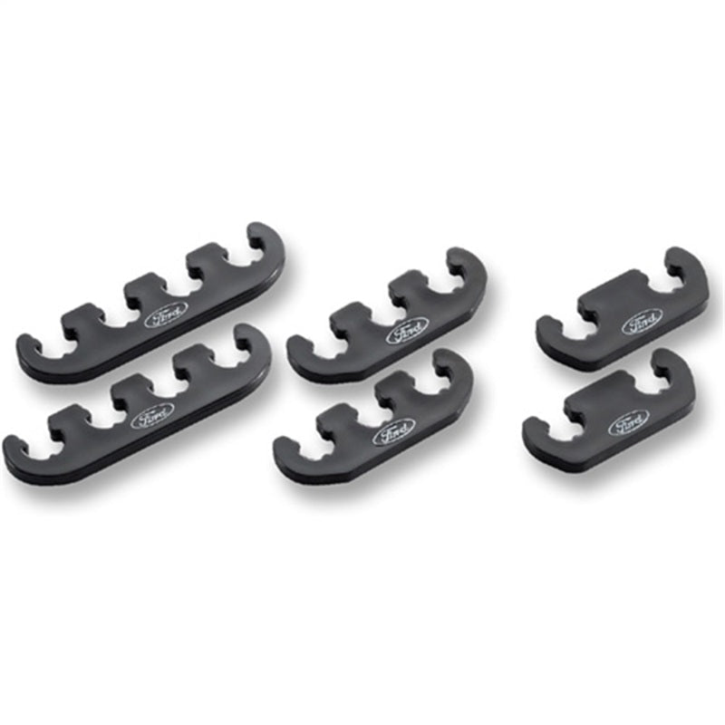 Ford Racing Wire Dividers 4 to 3 to 2 - Black w/ White Ford Logo-Hardware Kits - Other-Ford Racing