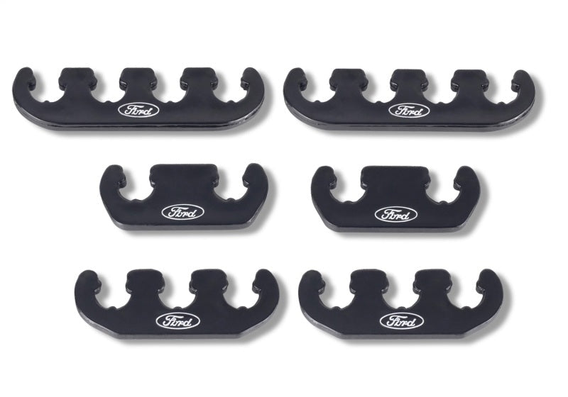 Ford Racing Wire Dividers 4 to 3 to 2 - Black w/ White Ford Logo-Hardware Kits - Other-Ford Racing