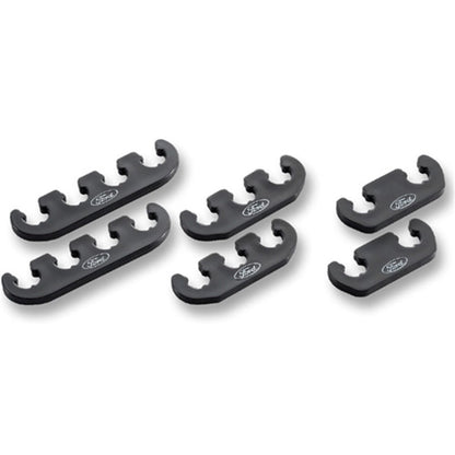 Ford Racing Wire Dividers 4 to 3 to 2 - Black w/ White Ford Logo-Hardware Kits - Other-Ford Racing
