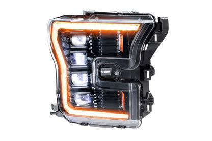 Ford Raptor (16 - 21): Morimoto XB LED Headlights (Amber DRL/ Gen 2) - Headlights - Morimoto XB LED Headlights