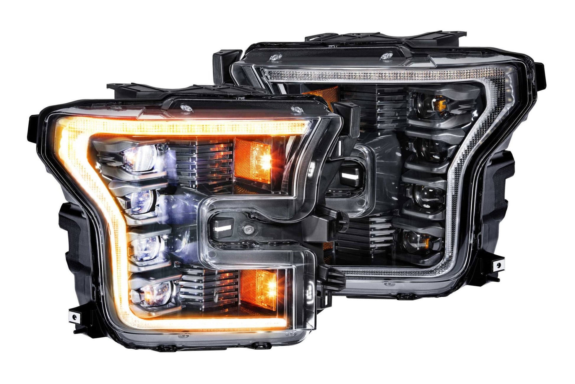 Ford Raptor (16 - 21): Morimoto XB LED Headlights (Amber DRL/ Gen 2) - Headlights - Morimoto XB LED Headlights