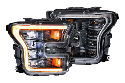 Ford Raptor (16 - 21): Morimoto XB LED Headlights (Amber DRL/ Gen 2) - Headlights - Morimoto XB LED Headlights