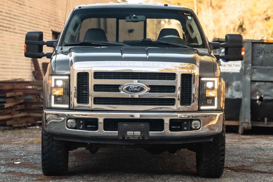 Ford Super Duty (08 - 10): Morimoto XB Hybrid LED Headlights - Headlights - Morimoto XB LED Headlights