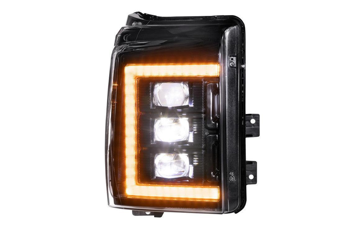 Ford Super Duty (11 - 16): Morimoto XB LED Headlights (Amber DRL) - Headlights - Morimoto XB LED Headlights