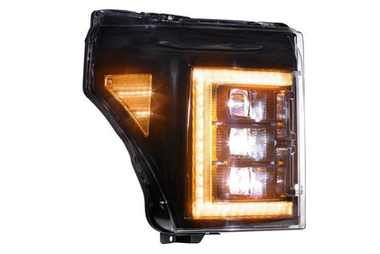 Ford Super Duty (11 - 16): Morimoto XB LED Headlights (Amber DRL) - Headlights - Morimoto XB LED Headlights