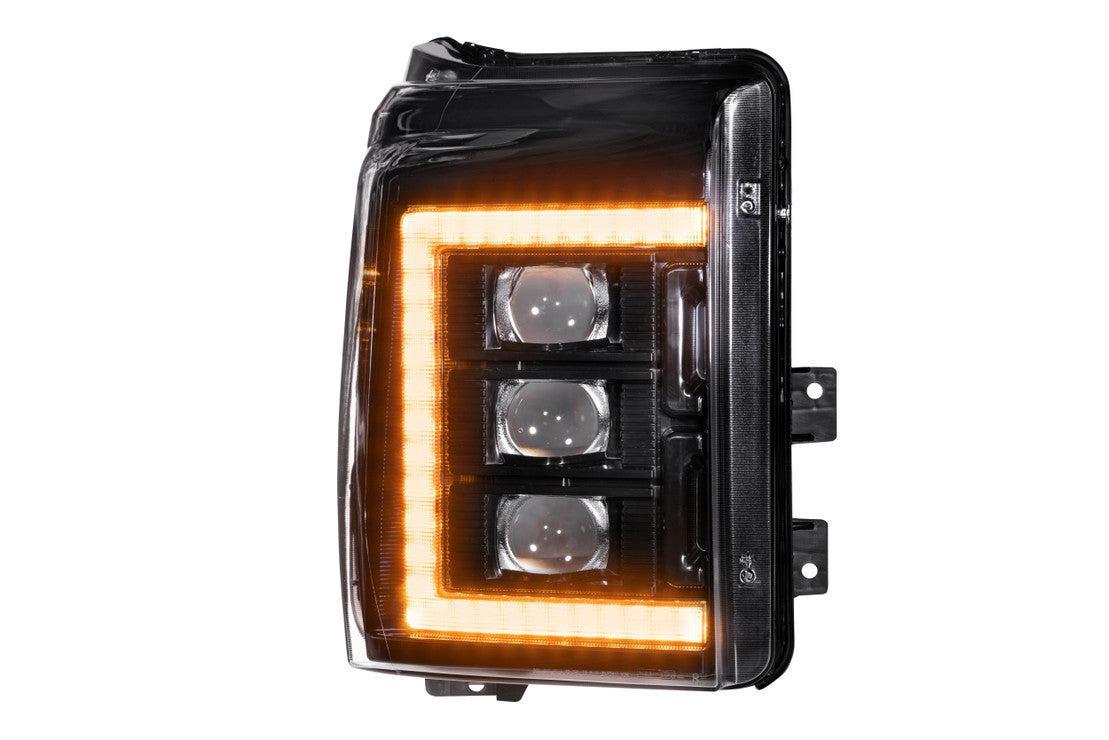 Ford Super Duty (11 - 16): Morimoto XB LED Headlights (Amber DRL) - Headlights - Morimoto XB LED Headlights