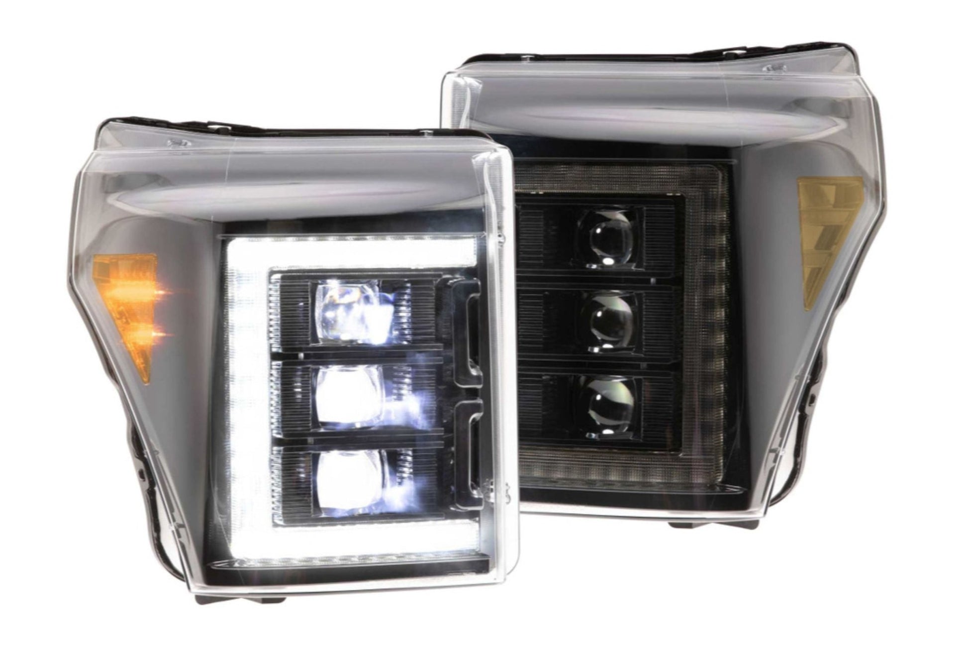 Ford Super Duty (11 - 16): Morimoto XB LED Headlights (White DRL) - Headlights - Morimoto XB LED Headlights