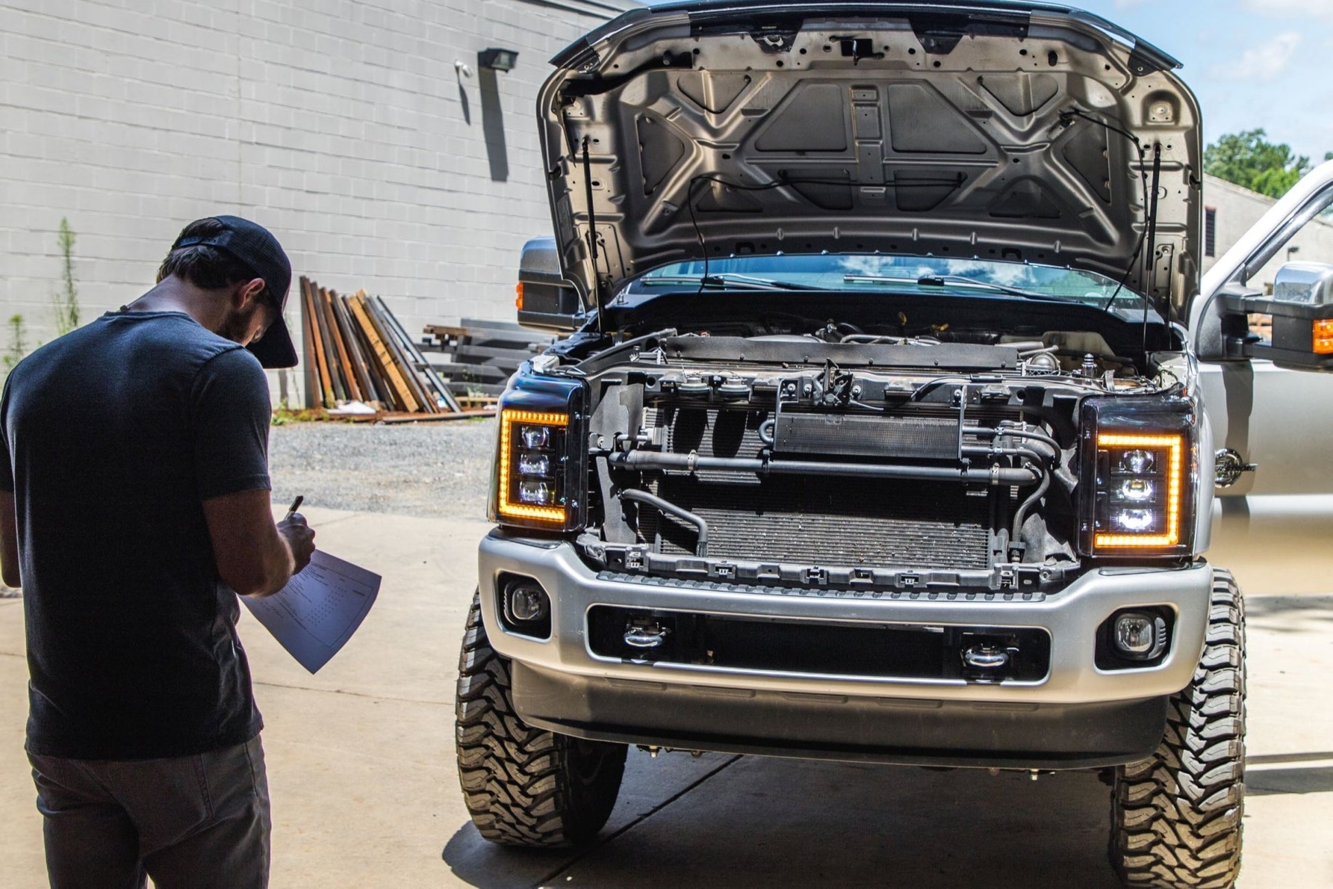 Ford Super Duty (11 - 16): Morimoto XB LED Headlights (White DRL) - Headlights - Morimoto XB LED Headlights
