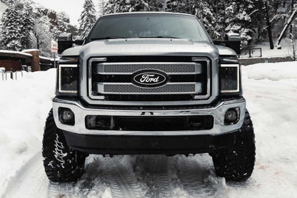 Ford Super Duty (11 - 16): Morimoto XB LED Headlights (White DRL) - Headlights - Morimoto XB LED Headlights