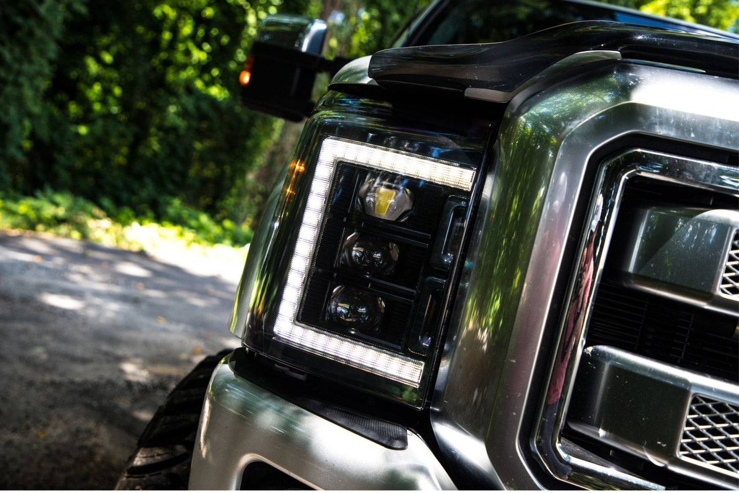Ford Super Duty (11 - 16): Morimoto XB LED Headlights (White DRL) - Headlights - Morimoto XB LED Headlights