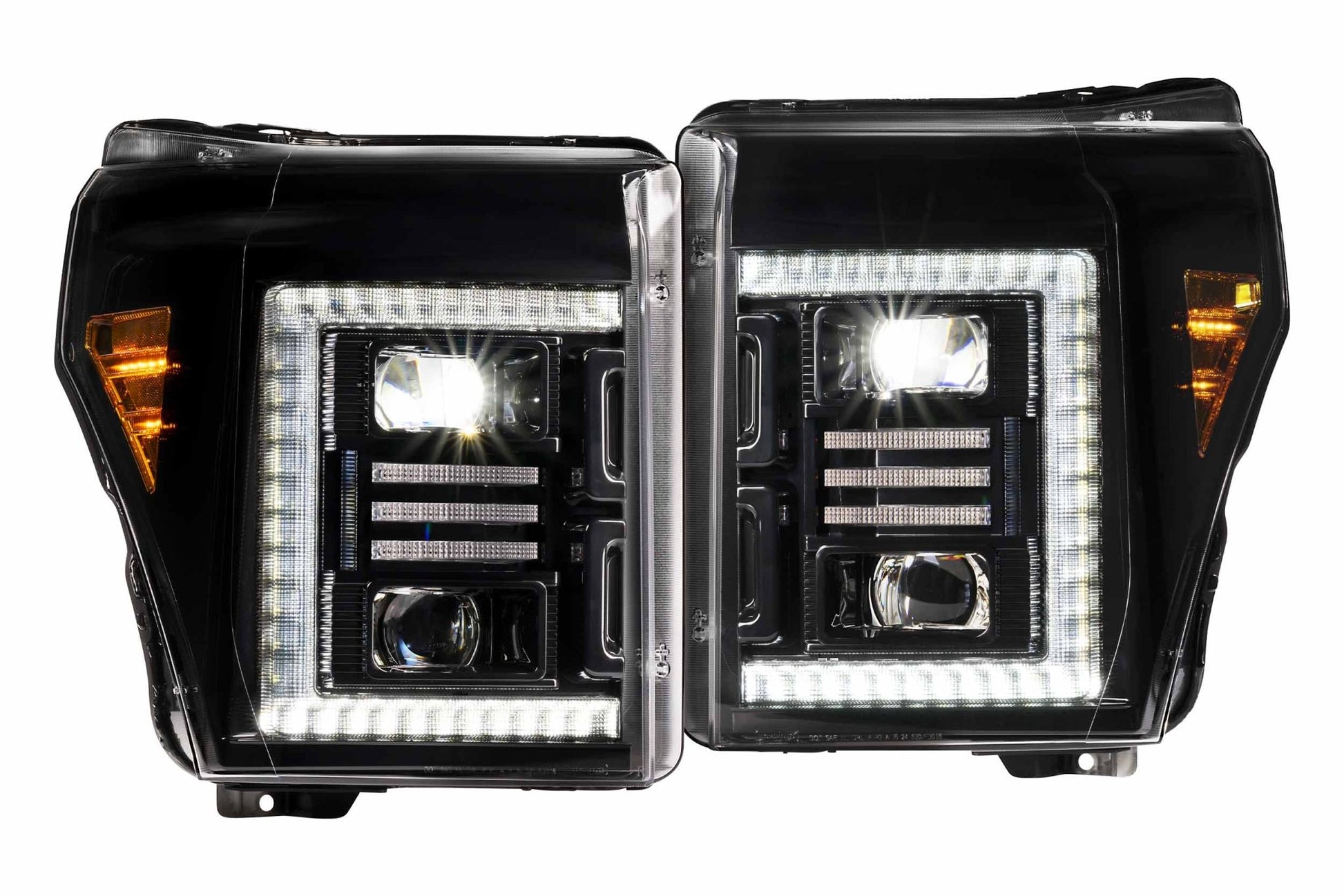 Ford Super Duty (11 - 16 / Set): Morimoto XB Hybrid LED Headlights - Headlights - Morimoto XB LED Headlights