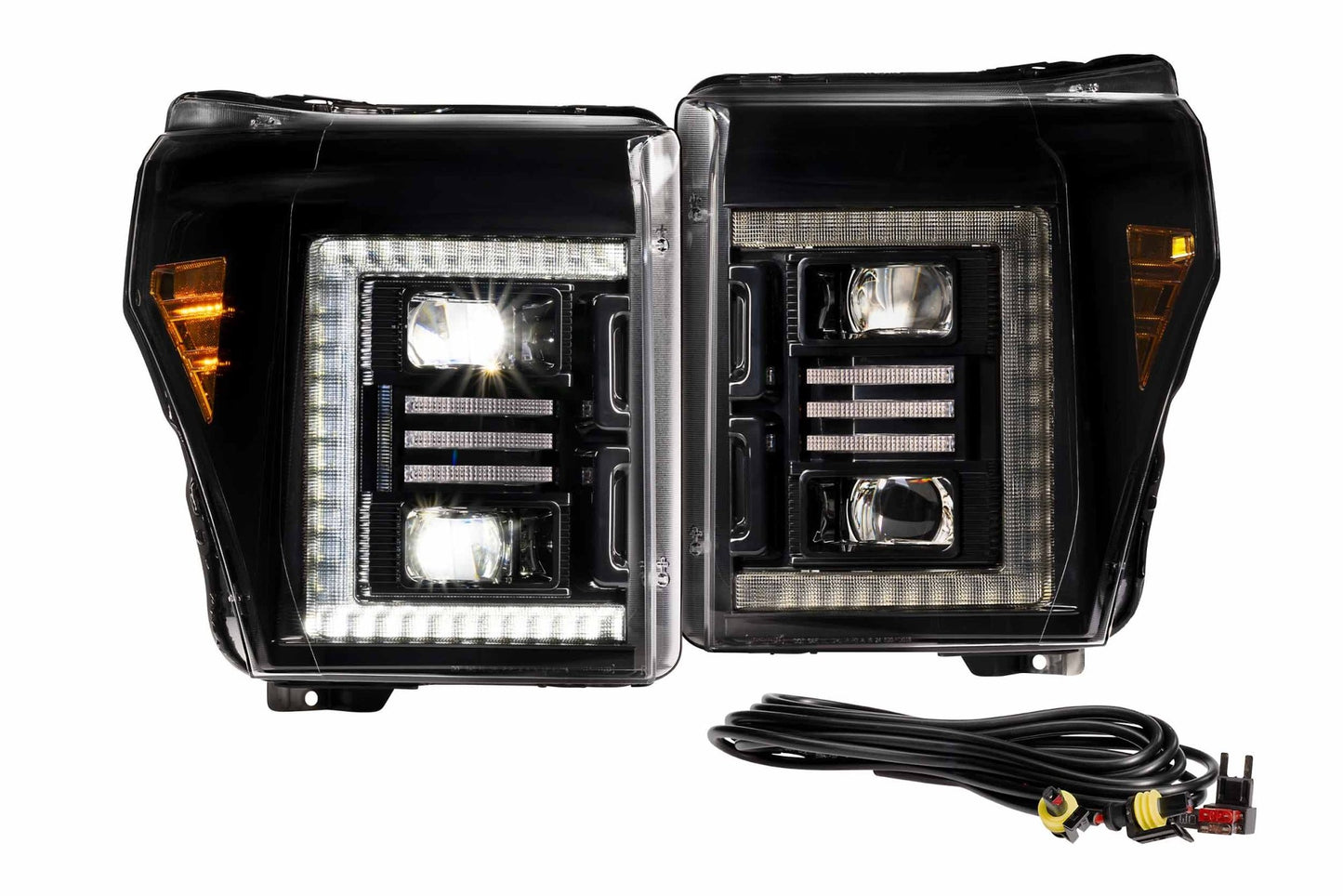 Ford Super Duty (11 - 16 / Set): Morimoto XB Hybrid LED Headlights - Headlights - Morimoto XB LED Headlights