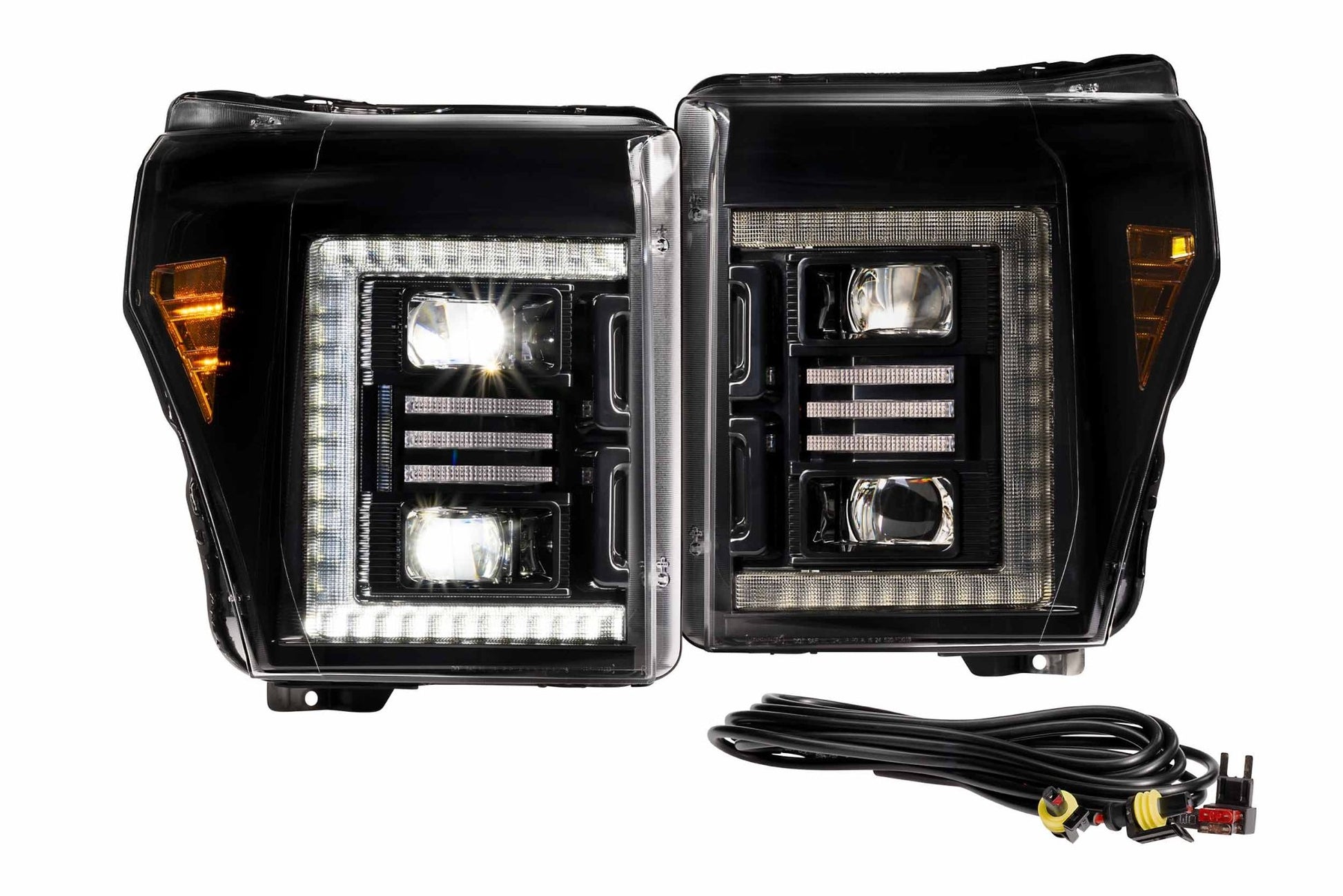 Ford Super Duty (11 - 16 / Set): Morimoto XB Hybrid LED Headlights - Headlights - Morimoto XB LED Headlights