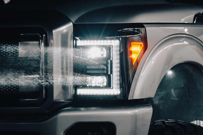 Ford Super Duty (11 - 16 / Set): Morimoto XB Hybrid LED Headlights - Headlights - Morimoto XB LED Headlights
