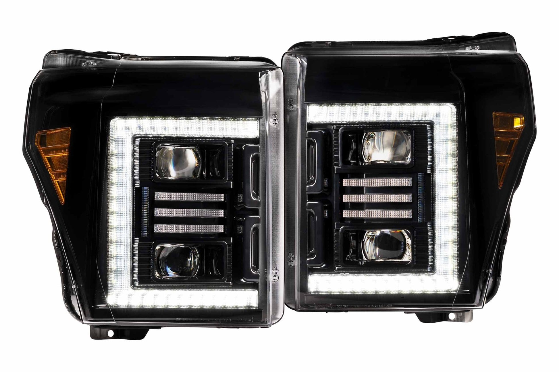 Ford Super Duty (11 - 16 / Set): Morimoto XB Hybrid LED Headlights - Headlights - Morimoto XB LED Headlights