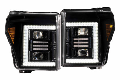 Ford Super Duty (11 - 16 / Set): Morimoto XB Hybrid LED Headlights - Headlights - Morimoto XB LED Headlights