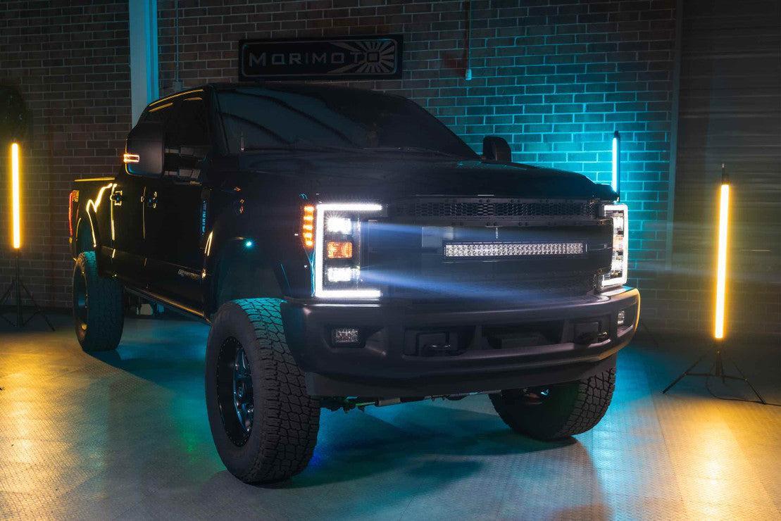 Ford Super Duty (17 - 19): Morimoto XB Hybrid LED Headlights - Headlights - Morimoto XB LED Headlights