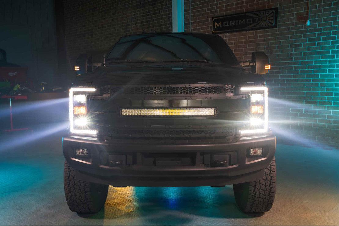 Ford Super Duty (17 - 19): Morimoto XB Hybrid LED Headlights - Headlights - Morimoto XB LED Headlights