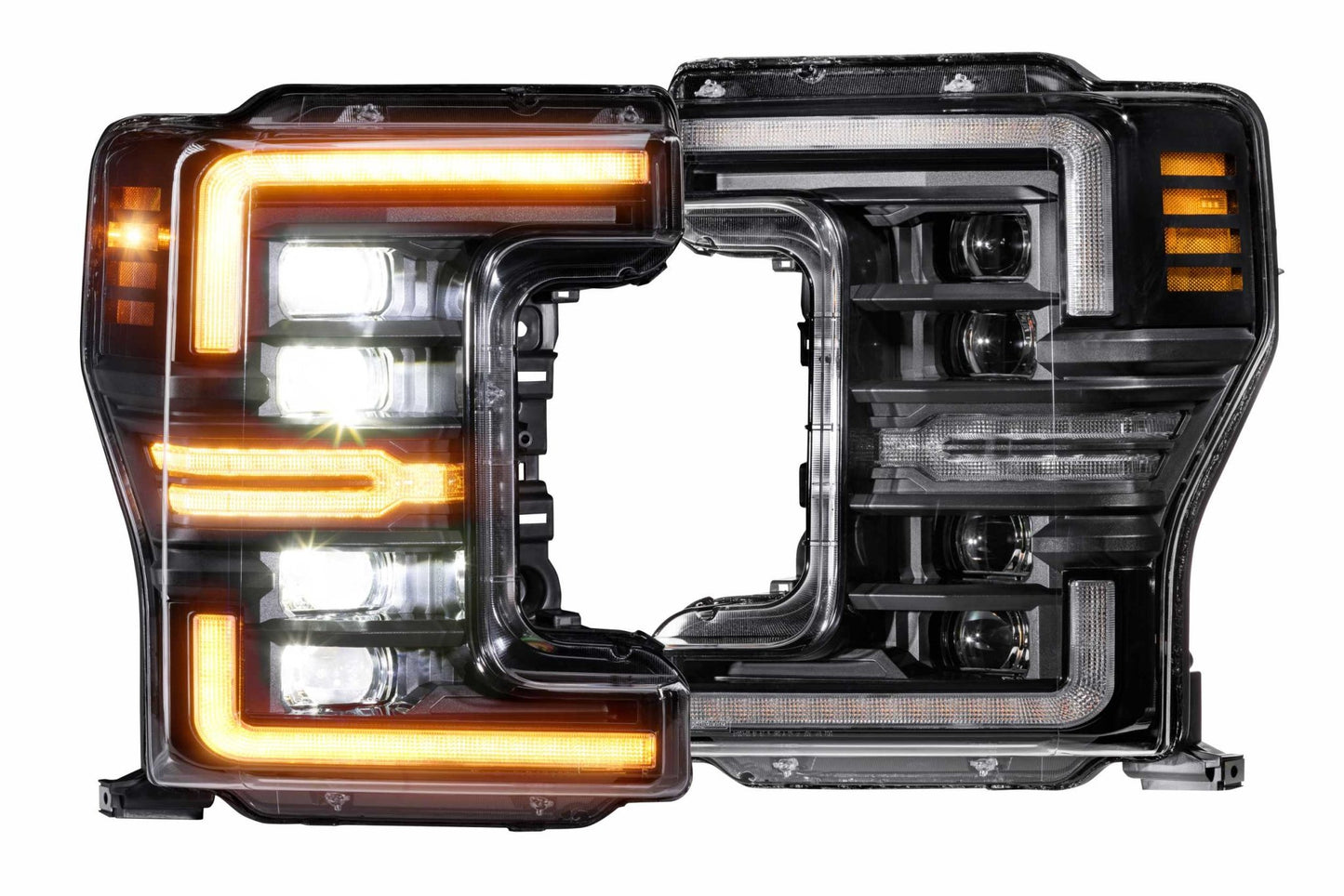 Ford Super Duty (17 - 19): Morimoto XB LED Headlights (Amber DRL /GEN 2) - Headlights - Morimoto XB LED Headlights