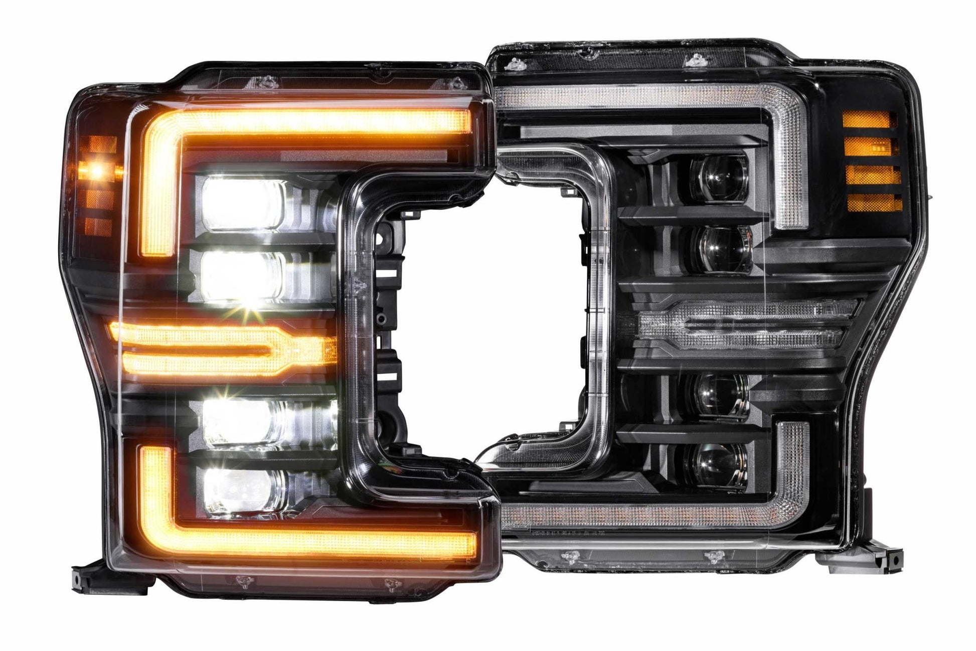Ford Super Duty (17 - 19): Morimoto XB LED Headlights (Amber DRL /GEN 2) - Headlights - Morimoto XB LED Headlights
