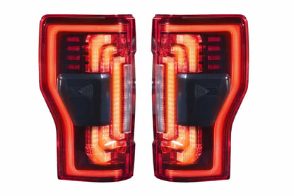 Ford Super Duty (17 - 22) (Pair / Red): Morimoto XB LED Tails - Tail Lights - Morimoto XB LED Tails