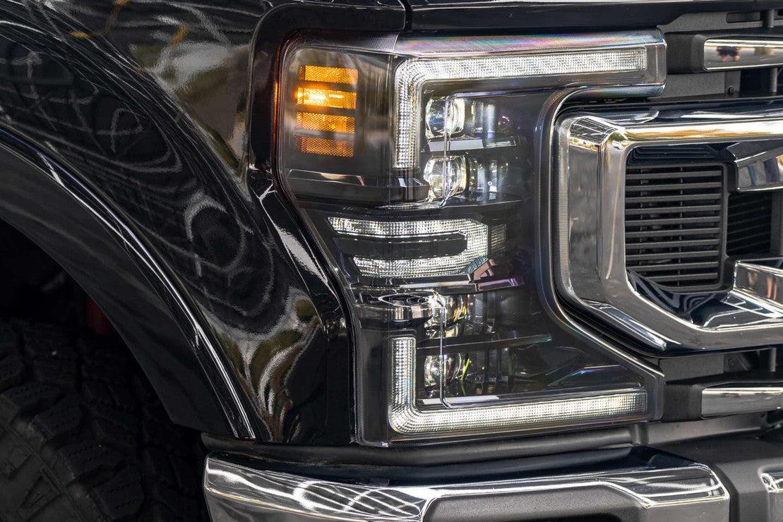 Ford Super Duty 2020 - 2022: Morimoto XB LED Headlights (White DRL) - Headlights - Morimoto XB LED Headlights
