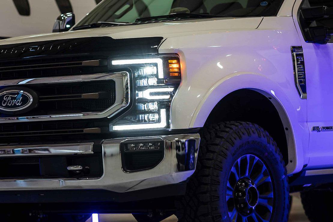 Ford Super Duty 2020 - 2022: Morimoto XB LED Headlights (White DRL) - Headlights - Morimoto XB LED Headlights