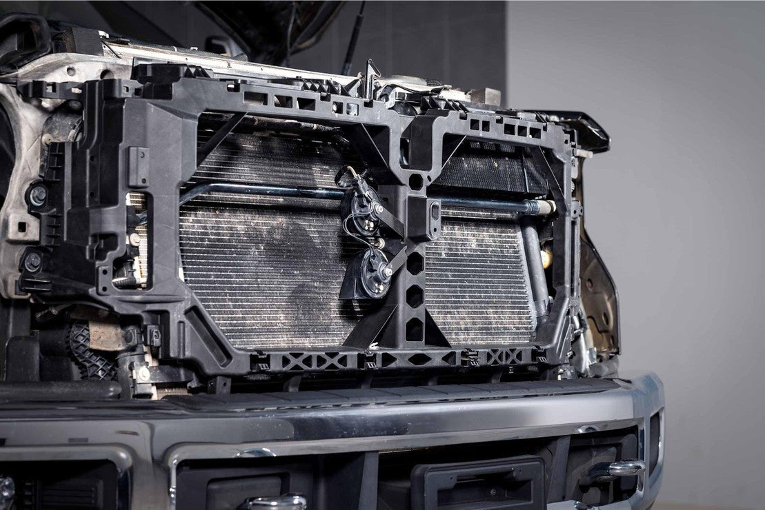 Ford Super Duty Facelift Kit: 17 - 19 To 20 - 22 Front End - Grilles - Morimoto XB LED Headlights