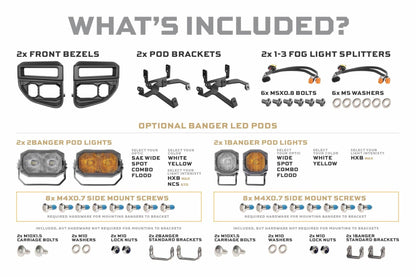 Ford Super Duty OE LED (20 - 22): Banger LED Fog Lights - Fog Lights - Morimoto