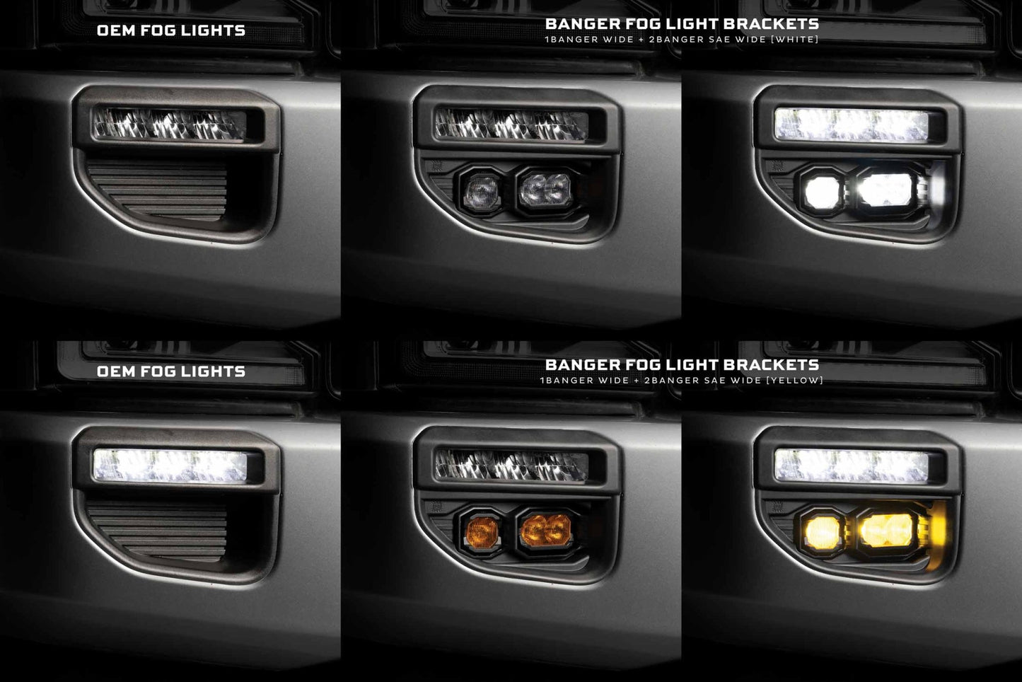 Ford Super Duty OE LED (20 - 22): Banger LED Fog Lights - Fog Lights - Morimoto