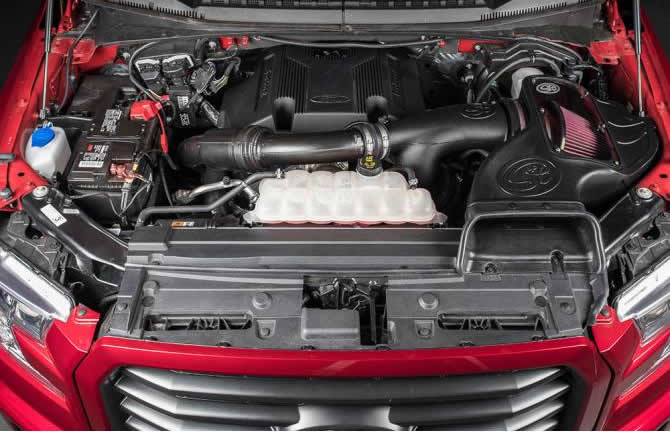 S&B 2015+ Ford F150 / 2017+ Raptor Cold Air Intake w/ Oiled Cleanable Cotton Filter