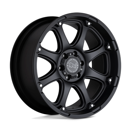 Black Rhino GLAMIS Matte Black 18x9 -12 8x165.1mm 122.4mm