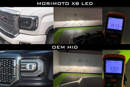 GMC Sierra (14 - 18): Morimoto XB LED Headlights - Headlights - Morimoto XB LED Headlights