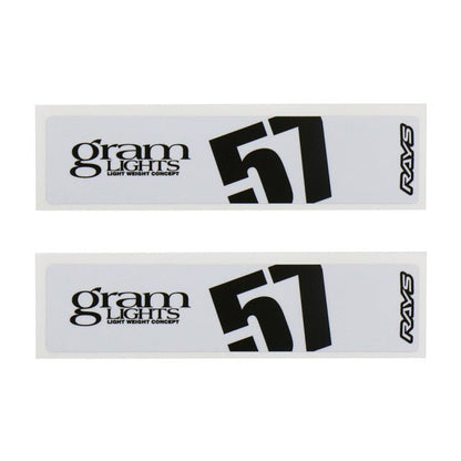 Gram Lights 57DR/CR Spoke Sticker Set - Wheel Decals - Gram Lights