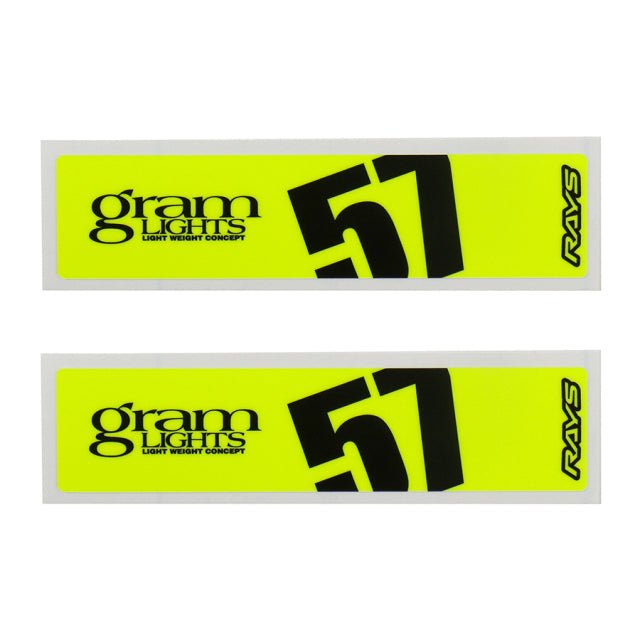 Gram Lights 57DR/CR Spoke Sticker Set - Wheel Decals - Gram Lights