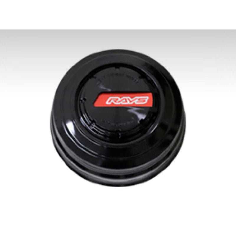 Gram Lights Rays LPS Center Cap - Black / Red-Wheel Center Caps-Gram Lights