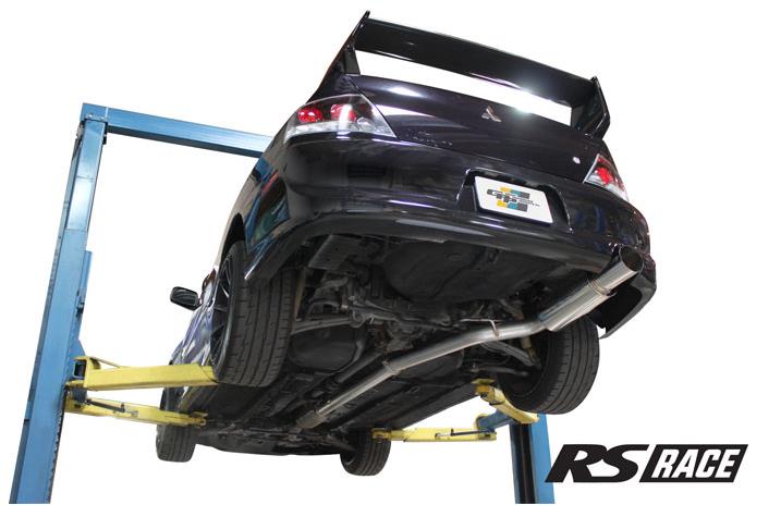 GReddy 03 - 05 Mitsubishi EVO 8/9 Revolution RS Exhaust (US Rear Bumper) - Catback - GReddy