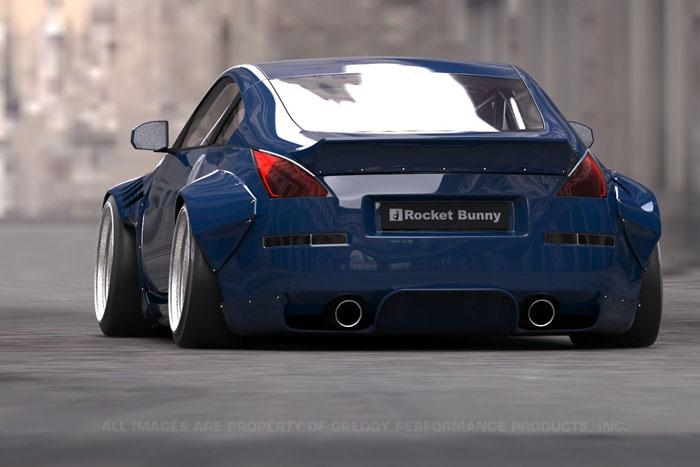 GReddy 03 - 08 Nissan 350Z Rocket Bunny Front Lip - Lips & Splitters - GReddy