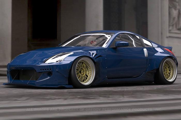 GReddy 03 - 08 Nissan 350Z Rocket Bunny Front Lip - Lips & Splitters - GReddy