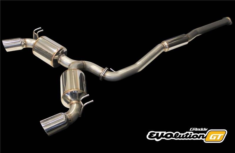 GReddy 08 - 14 Mitsubishi Lancer EVO X Evolution GT Exhaust - Catback - GReddy