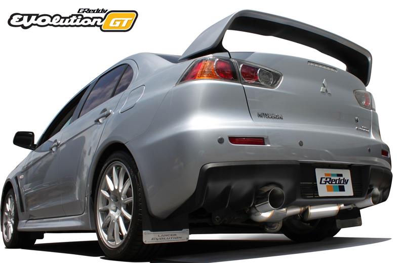 GReddy 08 - 14 Mitsubishi Lancer EVO X Evolution GT Exhaust - Catback - GReddy