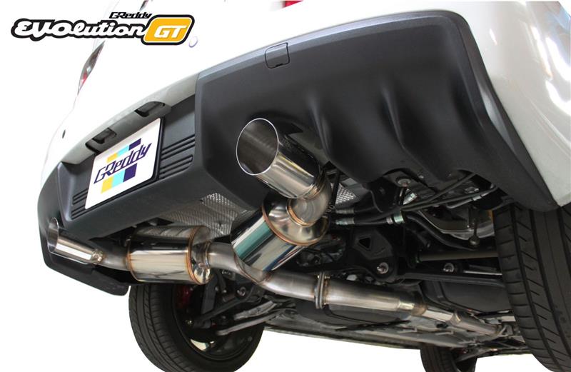 GReddy 08 - 14 Mitsubishi Lancer EVO X Evolution GT Exhaust - Catback - GReddy