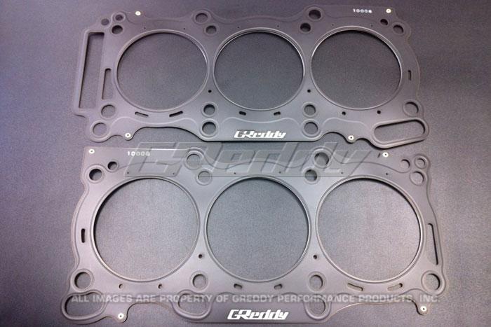 GReddy 09+ Nissan GTR R35 VR38DETT 0.8mm Thick 99mm Bore Metal Head Gaskets (Set of 2) - Head Gaskets - GReddy