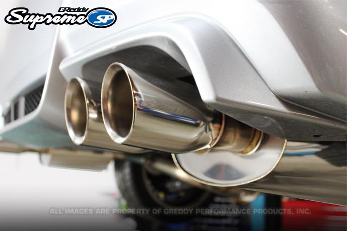 GReddy 11 - 14 Subaru STI Sedan Supreme SP Exhaust - Catback - GReddy
